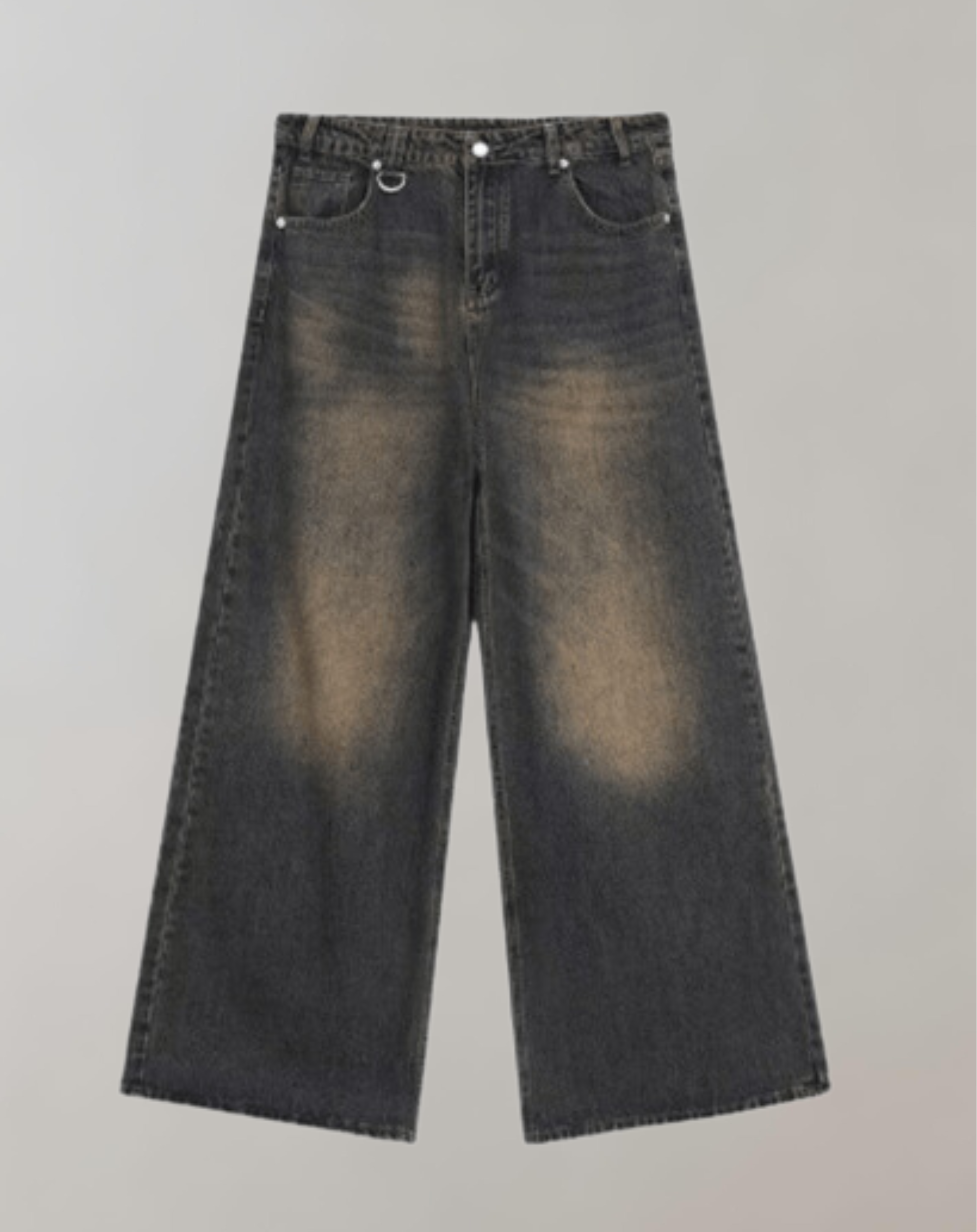 Baggy vintage jeans - lässigi denim hosen für männer