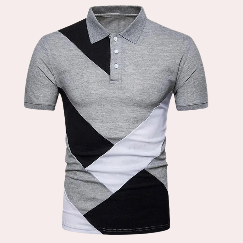 Herren Polo-Shirt mit Kontrast – Modern & Alltagstauglich