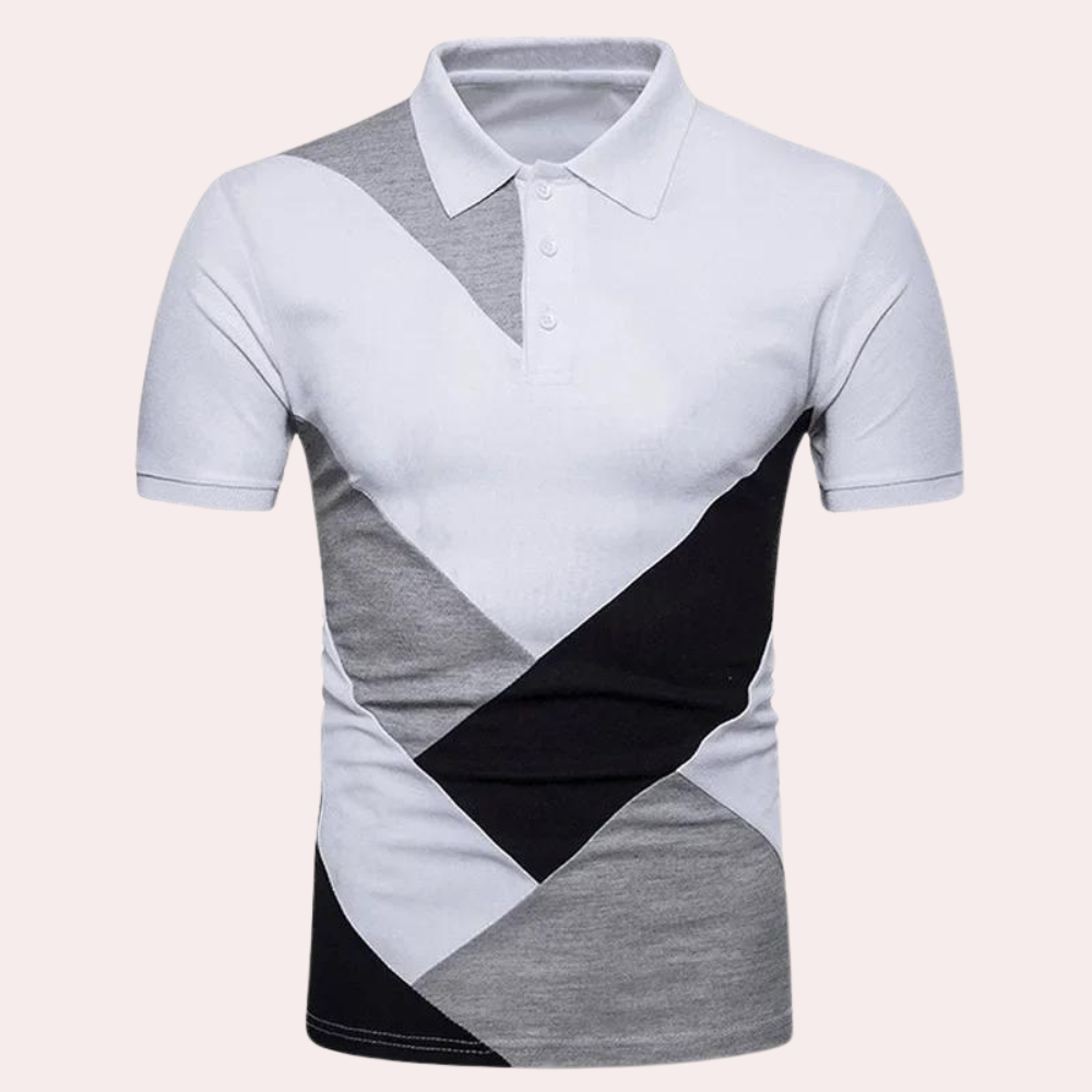 Herren Polo-Shirt mit Kontrast – Modern & Alltagstauglich