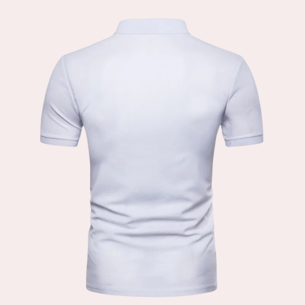 Herren Polo-Shirt mit Kontrast – Modern & Alltagstauglich