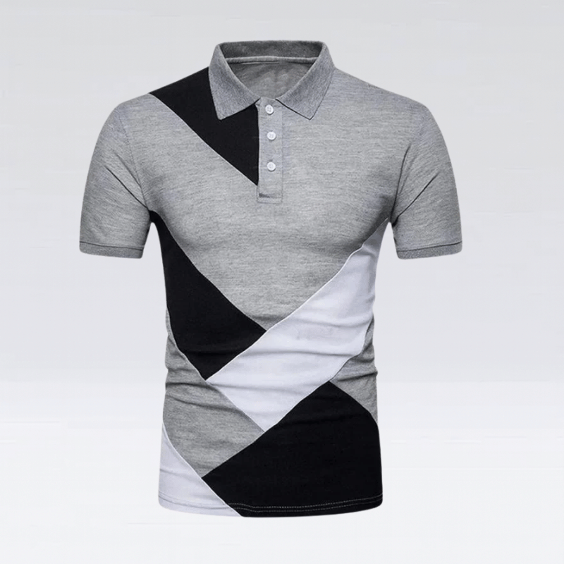 Herren Polo-Shirt mit Kontrast – Modern & Alltagstauglich