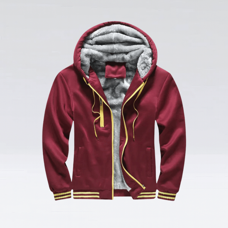 Herren Hoodie mit weichem Futter – Sommerjacke Alltag