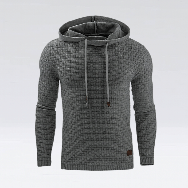 Herren Hoodie mit Struktur - Bequemer Casual Style