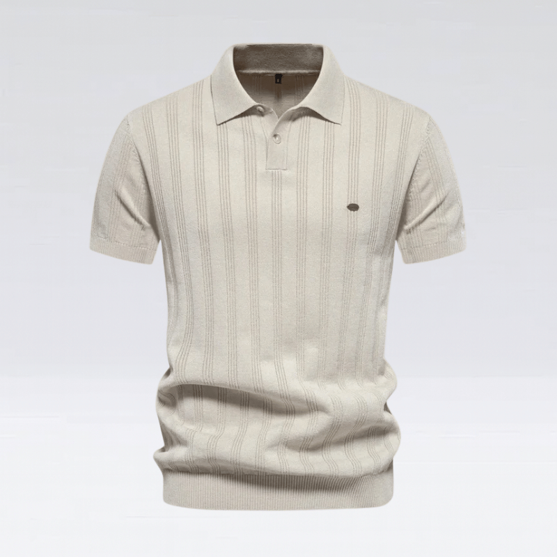 Merinowoll polohemd - elegantes herren kurzarmoberteil