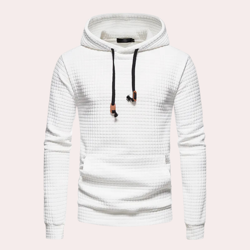 Freizeit Hoodie für Herren – Mit Steppdesign & Komfort