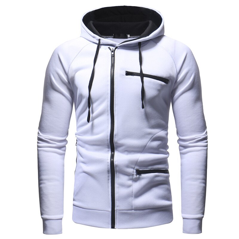 Männer Zip-Hoodie - Strapazierfähige Stylische Alltagsmode