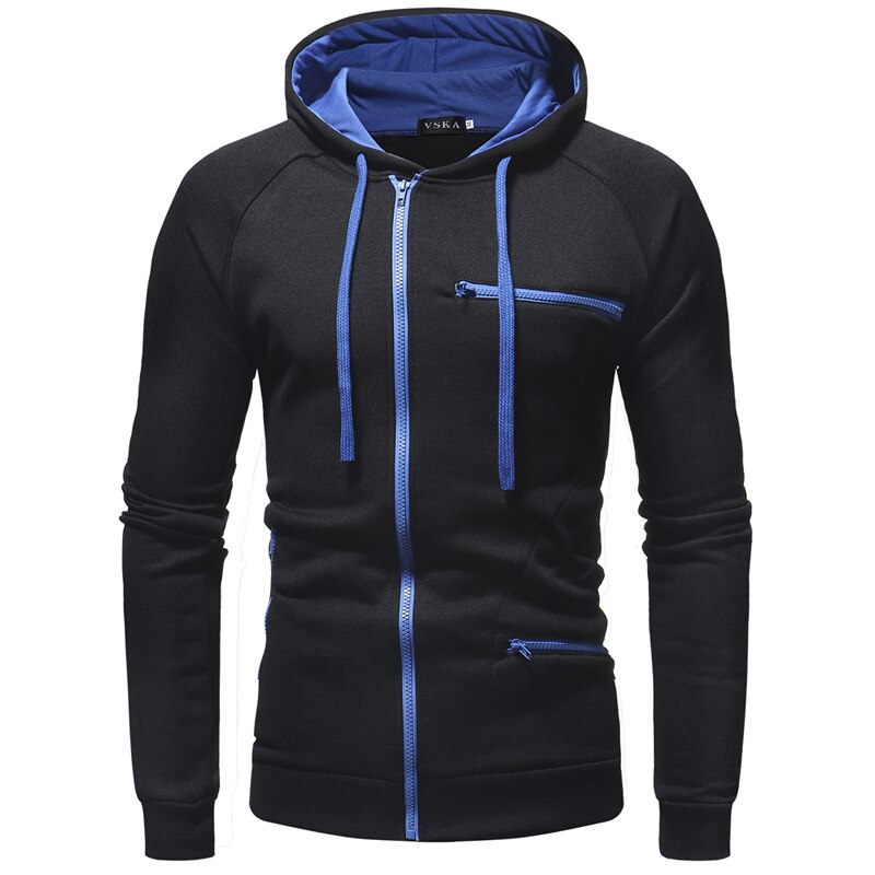 Männer Zip-Hoodie - Strapazierfähige Stylische Alltagsmode