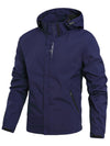 Winddichtes softshell-jackett - vielseitige männer-außenbekleidung