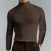 Herren langarm-turtleneck - stilvolle freizeitmode für jeden tag