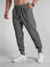 Herren drawstring-hosen mit taschen - lässiger sportlicher stil