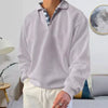 Langarm-polo für männer - klassischer casual-look für den alltag