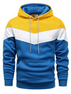 Herren hoodie mit blockfarbe - stylisch und lässig