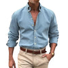 Herren button-up hemd - strapazierfähige langarm-arbeitskleidung für büro und freizeit