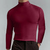 Herren langarm-turtleneck - stilvolle freizeitmode für jeden tag