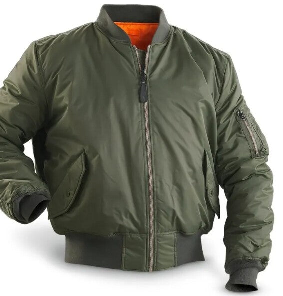 Männer bomberjacke - vielseitige oberbekleidung für kühleres wetter