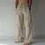 Khaki leinen chosä - vielseitigi herren hose