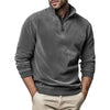 Männer fleece-pullover mit vintage design - vielseitig und stylish
