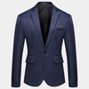 Eleganter schwarzer blazer - massgeschneiderte herrenjacke für formelle anlässe