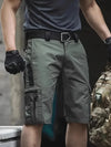 Männers cargo shorts - praktische utility mit vielen taschen für lässige abenteuer