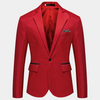 Eleganter schwarzer blazer - massgeschneiderte herrenjacke für formelle anlässe