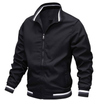 Männersport jacke mit reissverschluss - klassischer stil für aktive lebensstile