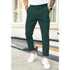 Herren hosen, tailliert, slim fit, leicht, elastischer stoff - büro-outfit & smart casual