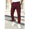 Herren hosen, tailliert, slim fit, leicht, elastischer stoff - büro-outfit & smart casual