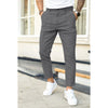Herren hosen, tailliert, slim fit, leicht, elastischer stoff - büro-outfit & smart casual