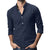 Männers langarm-polohemd - raffinierter casual-look