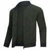 Männer stepp-bomberjacke - vielseitige oberbekleidung für den alltag - stylisches reißverschluss-design, praktische taschen