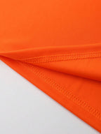 Männer T-Shirt Orange - Weicher Baumwollmix für Alltag