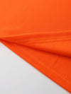 Männer t-shirt aus weichem baumwollmix in orange - für jeden tag und entspannte ausflüge