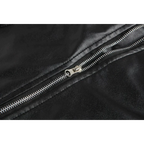 Männer PU‑Leder Bikerjacke - Stylische Lässige Freizeitmode