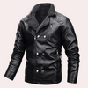 Eleganter herren-mantel mit weichem fleece-futter – vielseitige oberbekleidung für deinen alltag