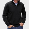 Halb-zip cashmere pullover - raffinierte herren strickware