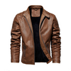 Leder bikerjacke - zeitloser herrenoberbekleidung