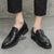 Herren elegante leder slipper - stilvoll für büro & abendanlässe