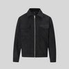 Männers faux-suede jacke – moderne freizeitjacke für den alltag