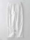 2-teilige herren freizeithemde und hose - gestreiftes, leichtes sommeroutfit für ausflüge
