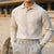 Männers longsleeve polo shirt – chic für freizeit und business – hochwertiges strickmaterial für besondere anlässe