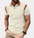Männer polo-shirt - zeitgemässe stil in strukturiertem stoff für lässige anlässe