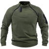 Taktischer outdoor-fleece-pullover für männer - vielseitig und robust
