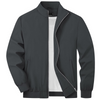 Leichtgewichtige herren bomberjacke - schicker zip-up freizeit-look