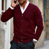 Männerstrickjacke mit knöpfen - vielseitiger pullover für den alltag