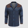 Männerschneider-jacke in braun – lässige schichtung für herbst und winter