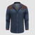 Männerschneider-jacke in braun – lässige schichtung für herbst und winter