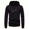 Männer texturiertes pullover hoodie - vielseitig und stilvoll