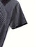 Herren kurzarm-polo-shirt - auffälliges schwarzes matrix-design für lässige anlässe