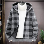 Männlicher Karo-Hoodie – Stylisch & Alltagsbereit