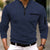 Lässiger zip-pullover - moderne herren langarmtop